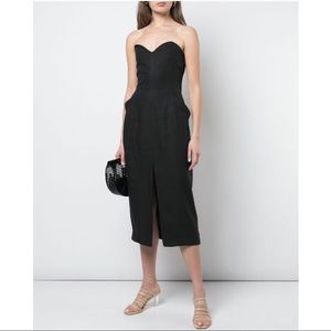Mara Hoffman Diaz Strapless Midi Dress